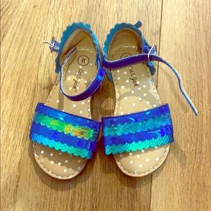 Cat and Jack mermaid sandals